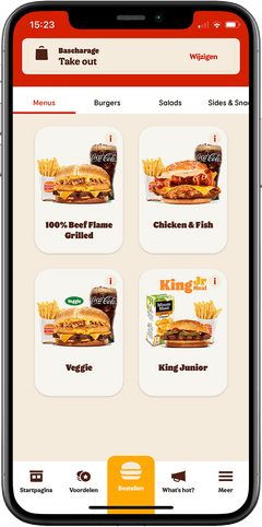 Burger King phone app